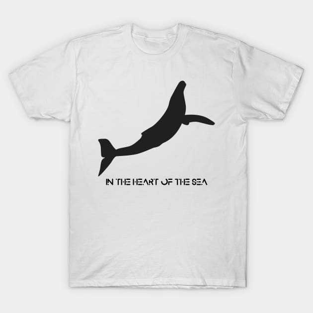 whale In the Heart Of the Sea T-Shirt by joeymono